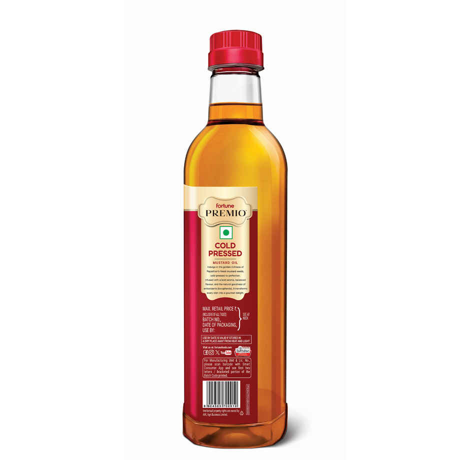 Fortune Premio Cold Pressed Mustard Oil