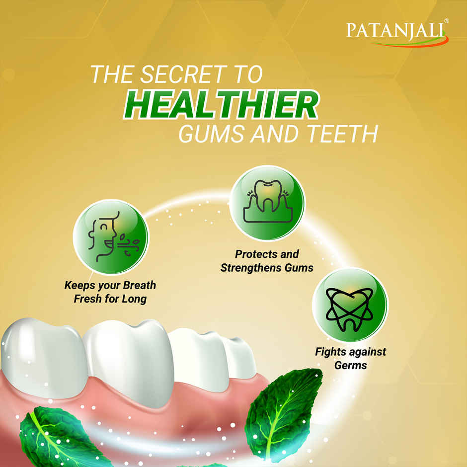 Patanjali Dant Kanti Advance Dental Cream - Herbal Oral Care