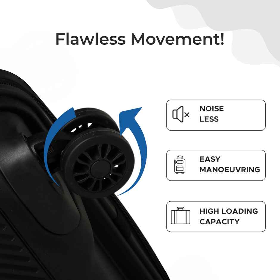 Acepack Comet Trolley Bag | 20 S | Black