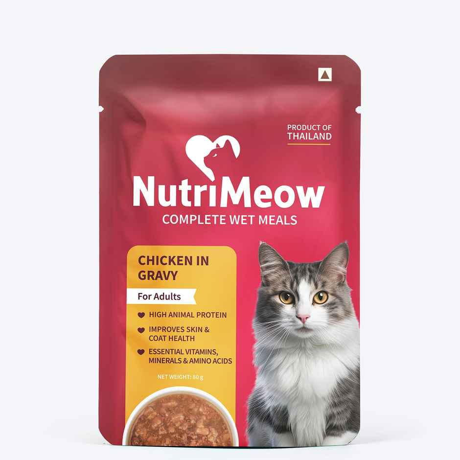 NutriMeow Chicken In Gravy Adult Cat Wet Food