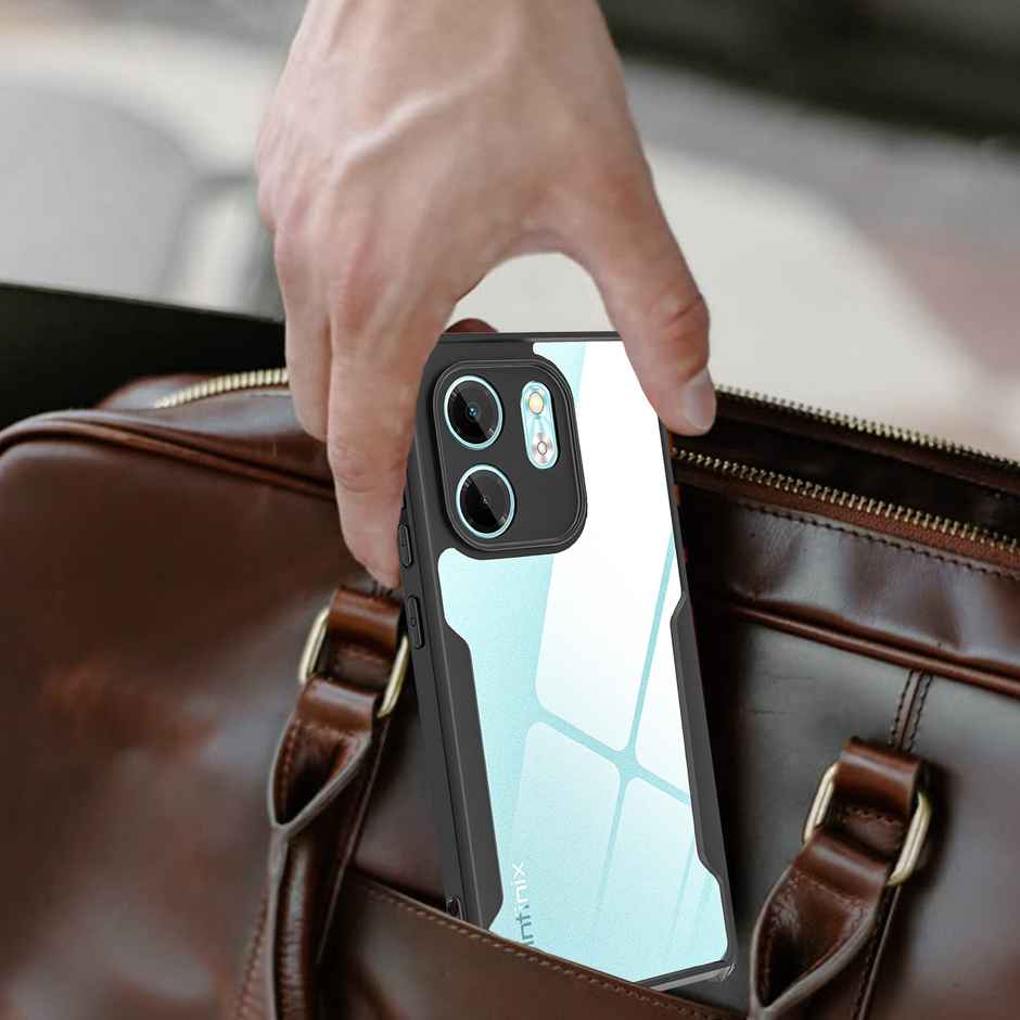 Artistque Case for Infinix SMART 9 HD Back Cover | Transparent Shockproof TPU Cover