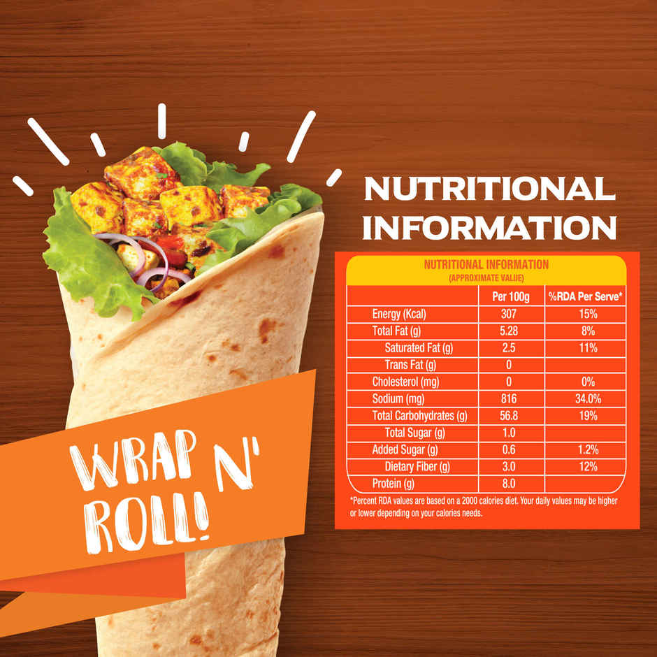 Cornitos Tortilla Wrap - 20 cm