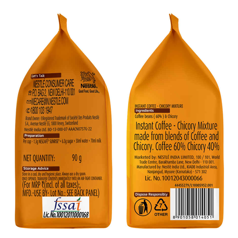 Nescafe Sunrise Instant Coffee