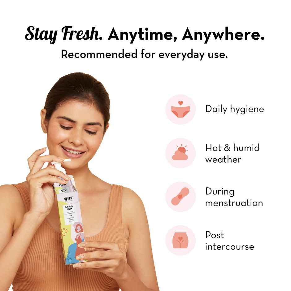 Plush Intimate Wash For Women | Natural Ingredients
