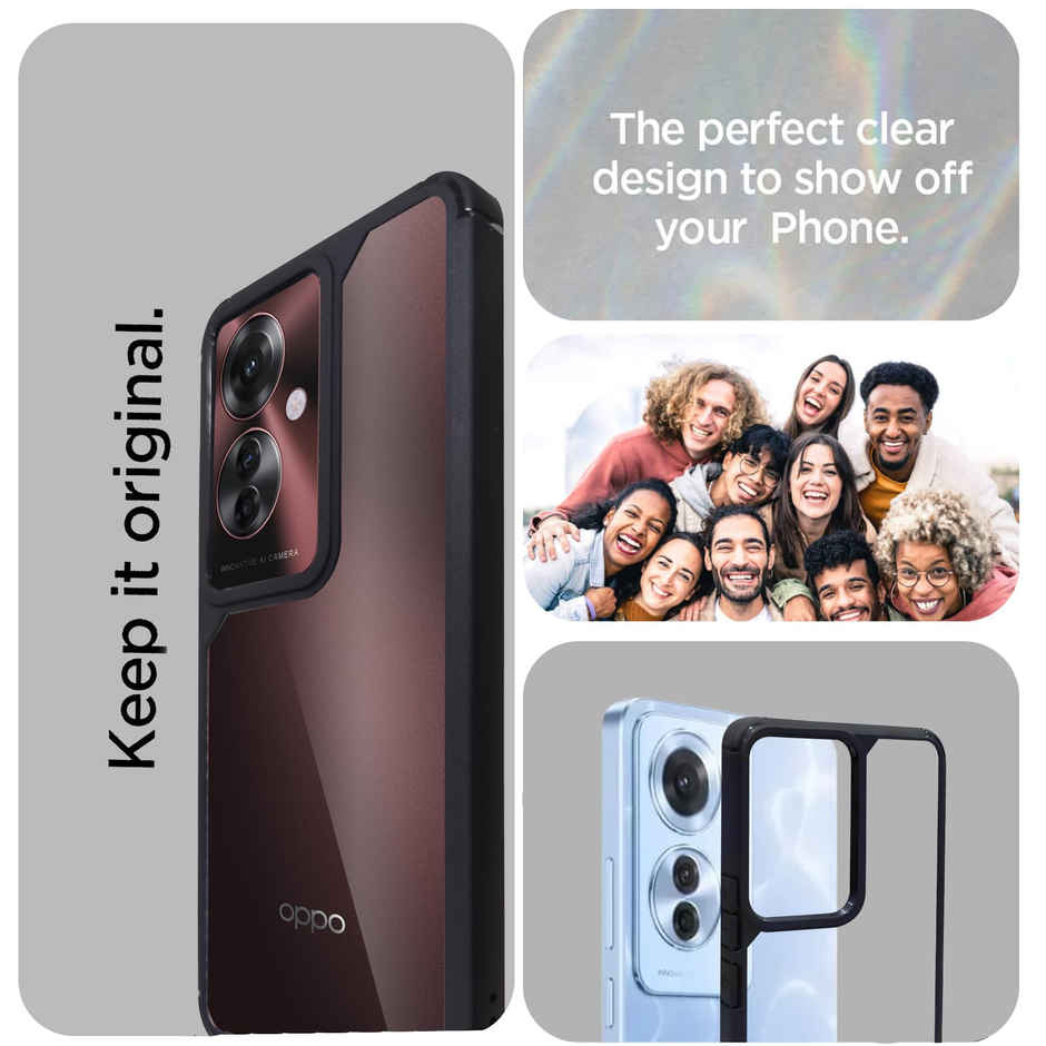 Artistque Case for Oppo F25 Pro 5 TPU Back Cover - Transparent Shockproof