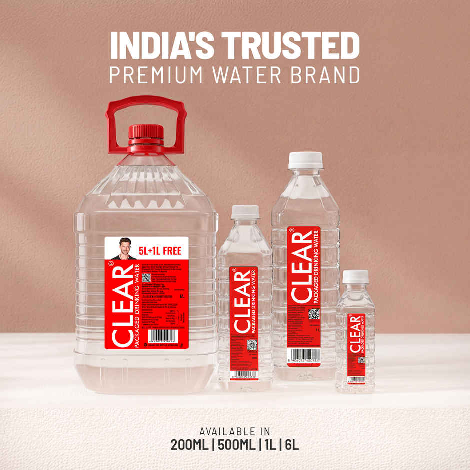 Clear Packaged Drinking Water