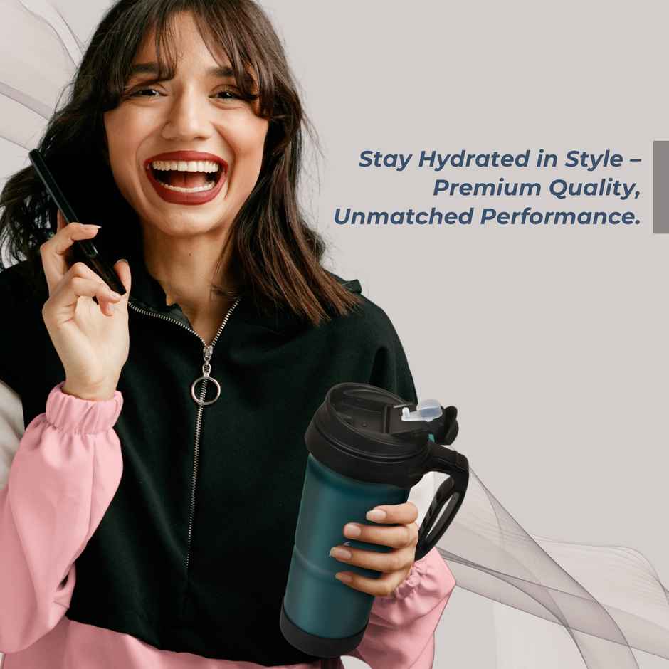 Flair Atom 709 ml Stainless Steel Insulated Mug | Green