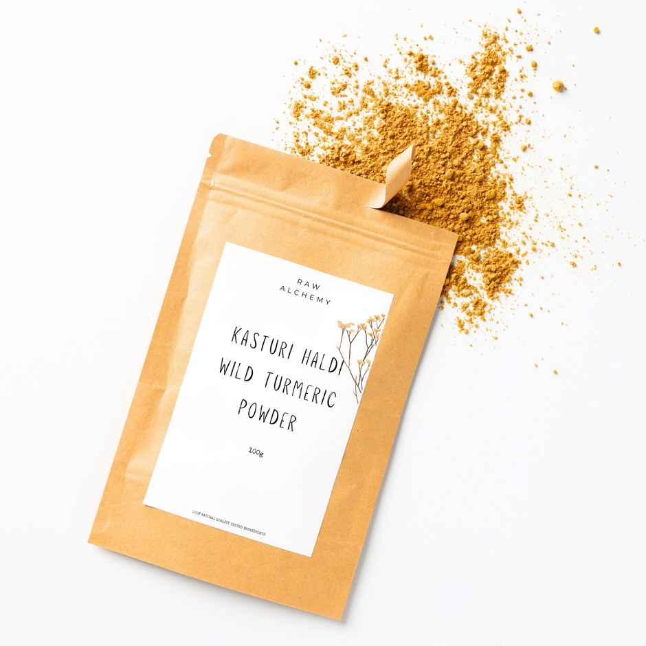 RAW ALCHEMY Kasturi Haldi Wild Turmeric Powder