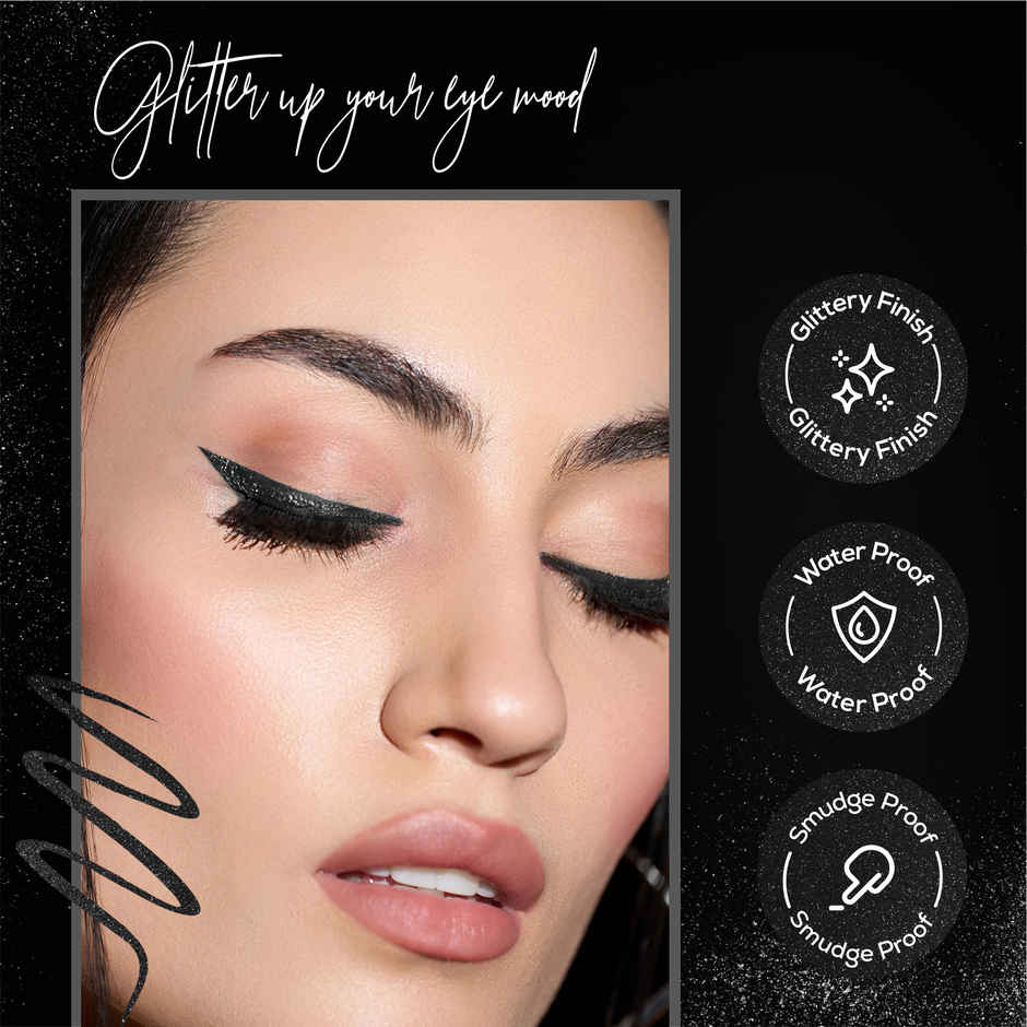 Renee Glitterish Eyeliner | Black