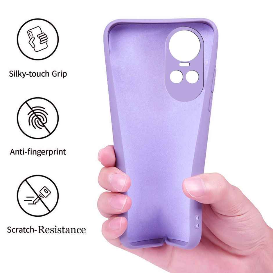 Artistque Case for Oppo Reno 10 5g / Oppo Reno 10 Pro 5g Back Cover - Plain Liquid Silicone Cover