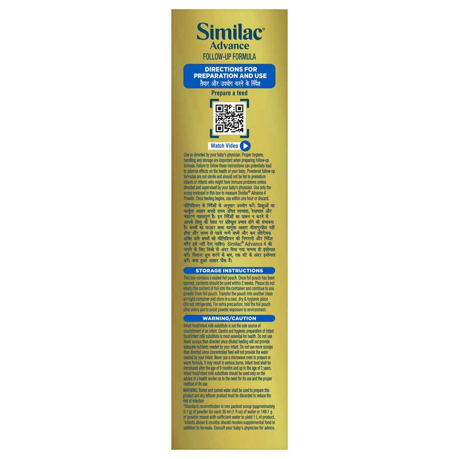 Similac Advance Stage 4 Follow-Up Formula | 18 to 24 months - Box