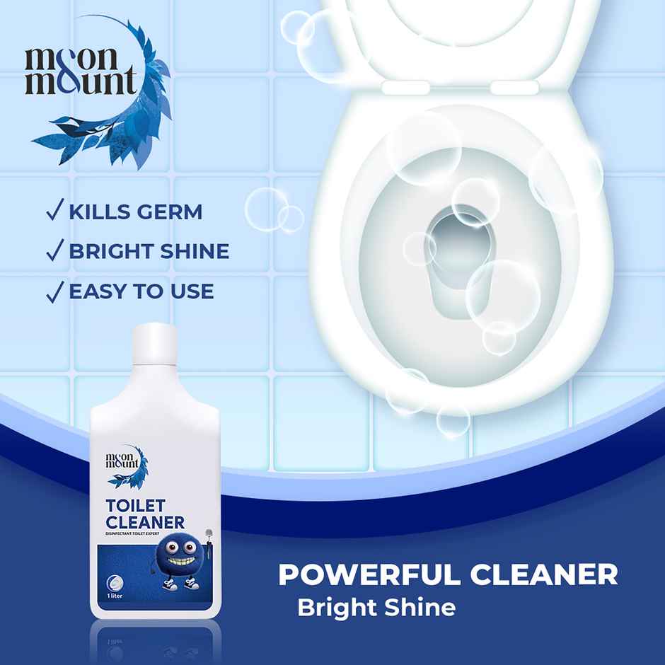 Moon&Mount Toilet Seat Cleaners | Liquid Effective All Purpose Cleaners