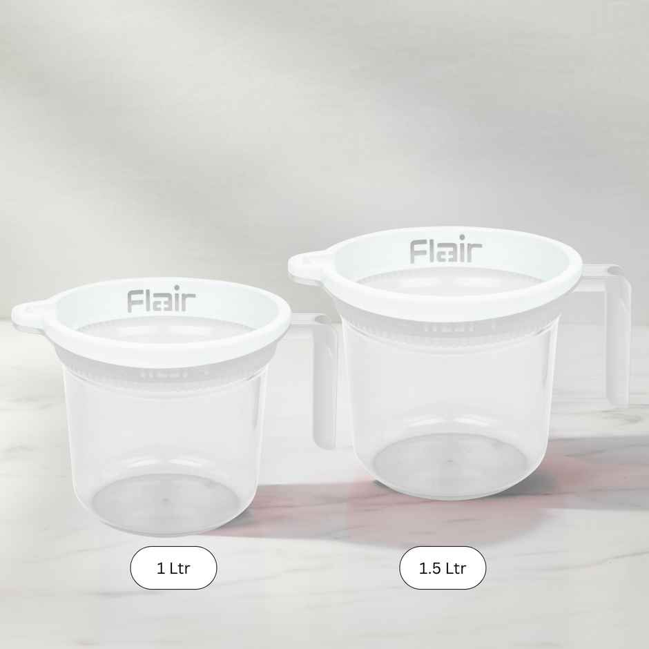 Flair Estella Crystal | Bath Mug | 1.5 Litre | Clear