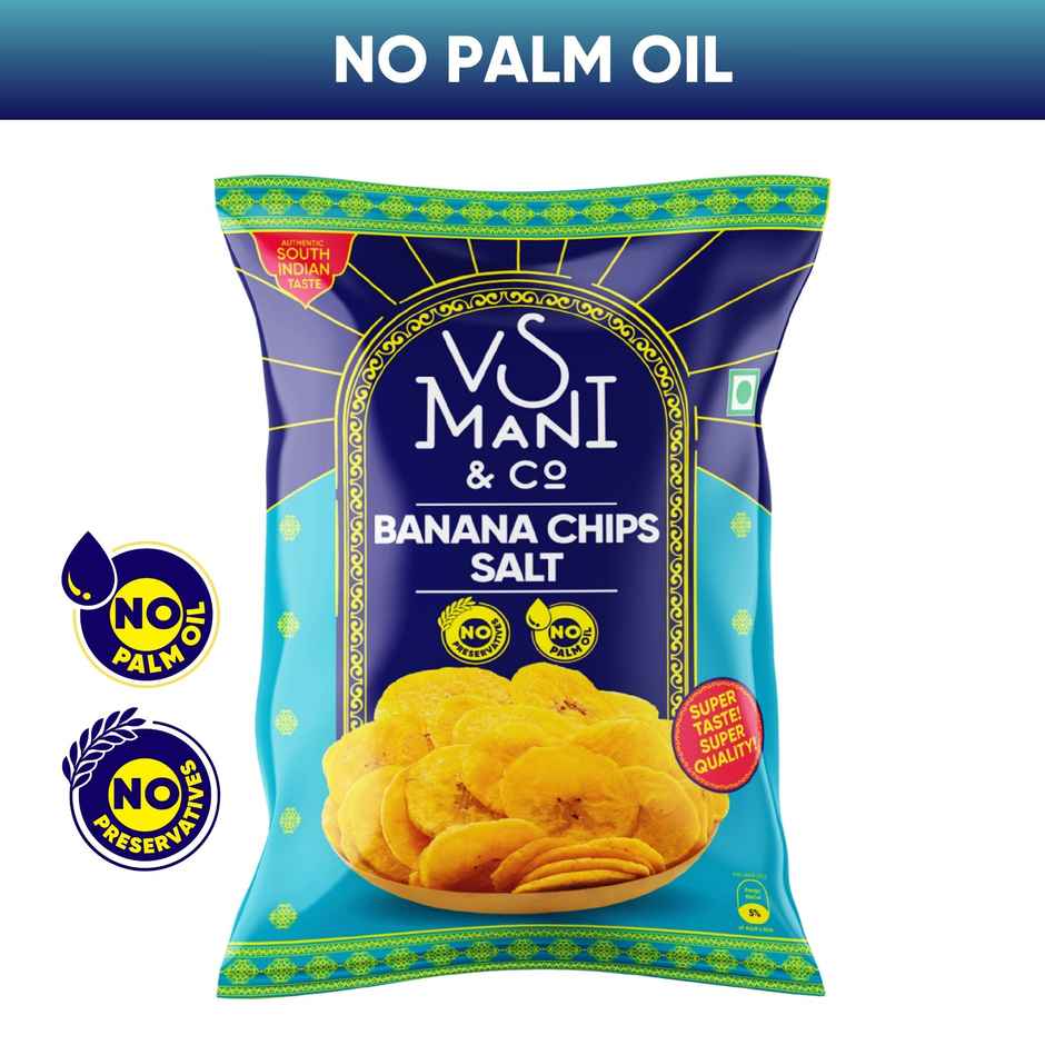 VS Mani Salt Banana Chips | Crispy Snack