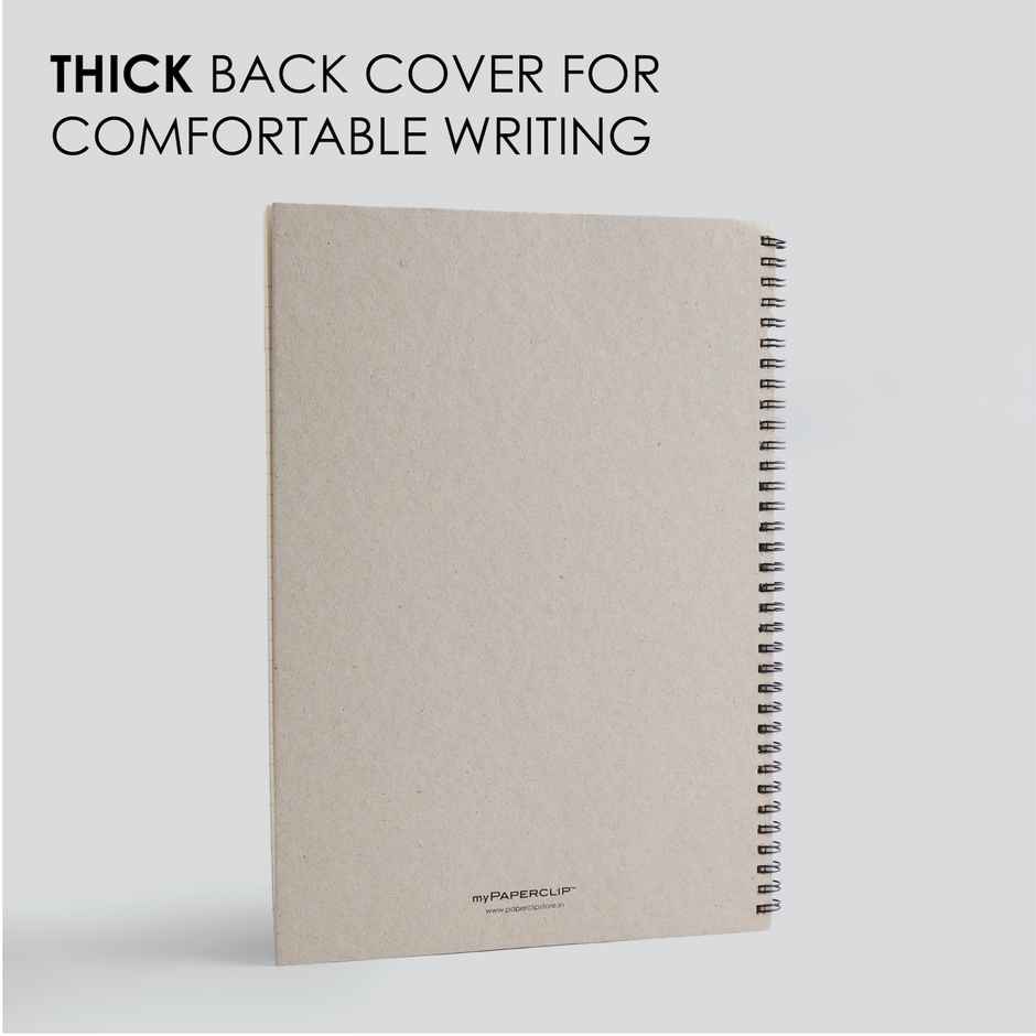myPAPERCLIP - Neo Wiro Series NoteBook, 160 Pages, B5-Ruled-Red