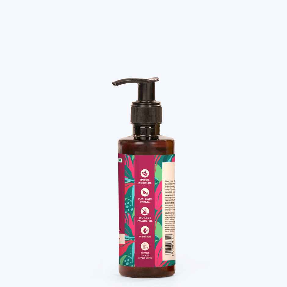 HUFT Natural Itch Relief Oatmeal Dog Shampoo Apple Cider Vinegar Aloe Vera