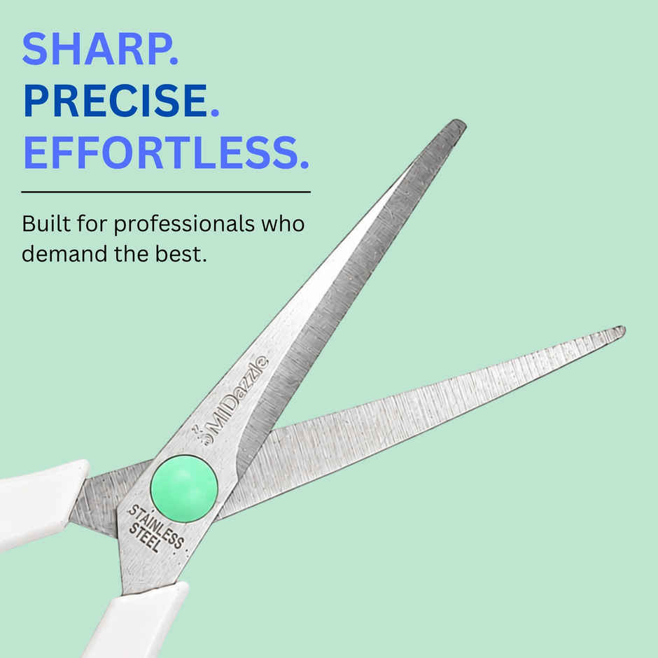 Midazzle Multi Purpose Scissor Large Stainless Steel, Sharp Blades | Comfortable Grip | MISC5305