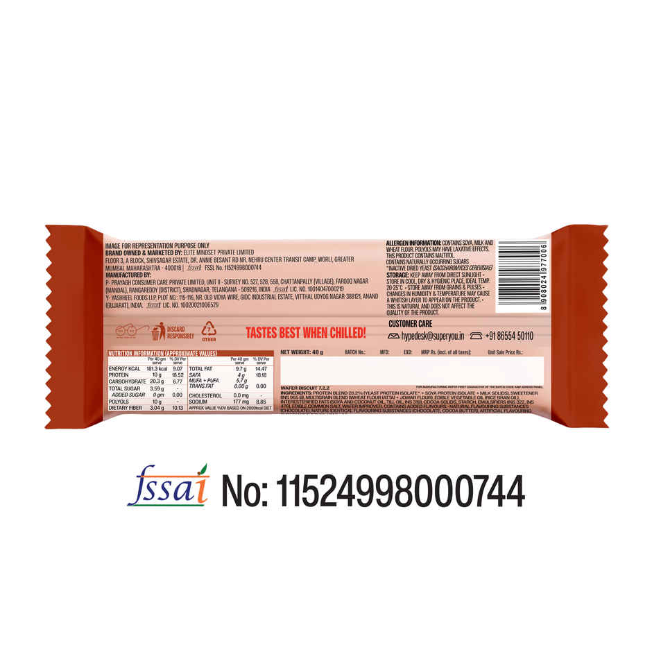 Superyou Chocolate Protein Wafer Bar Combo  