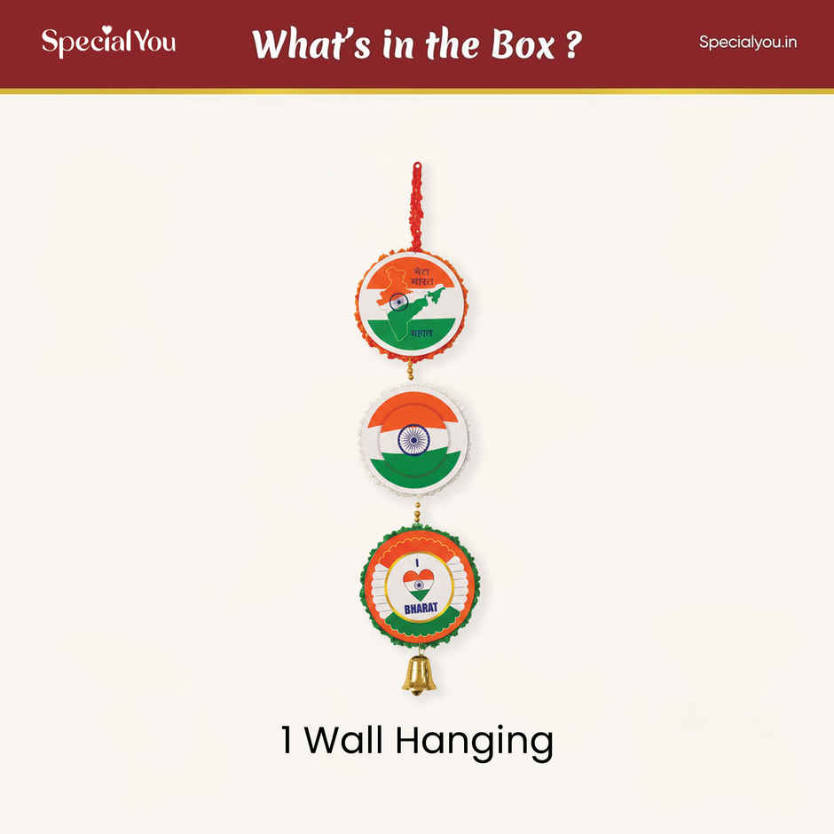 Tricolor Wall Hanging for Independence Day | Special You