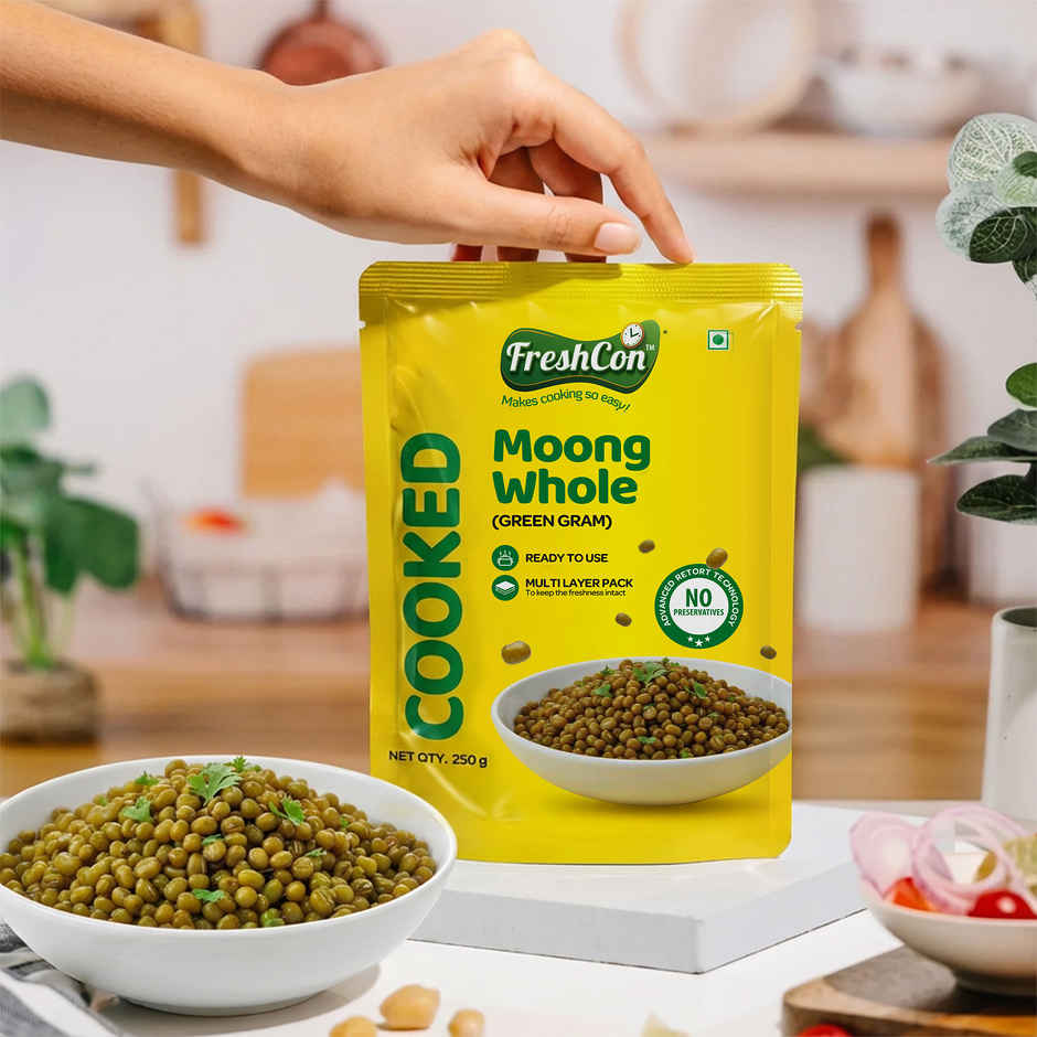 Freshcon Cooked Moong | Green Gram Combo