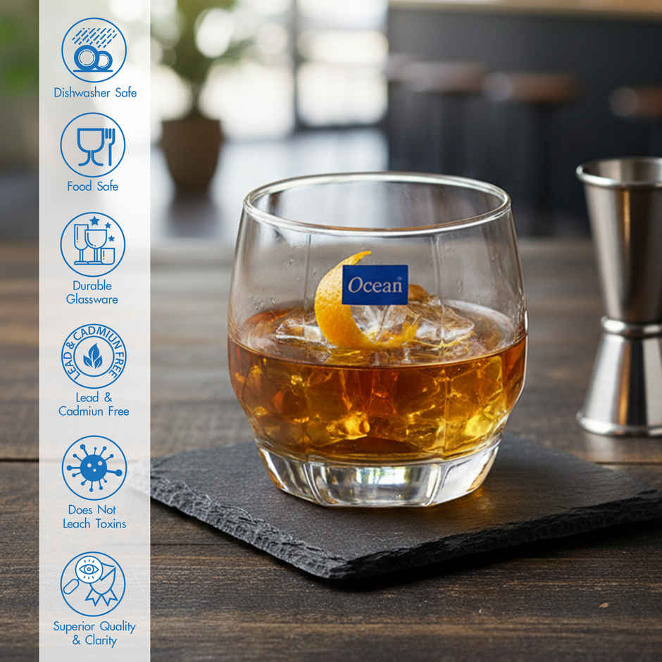 Charisma Whisky Glass | 340 ml | 6 pcs | Ocean Glassware