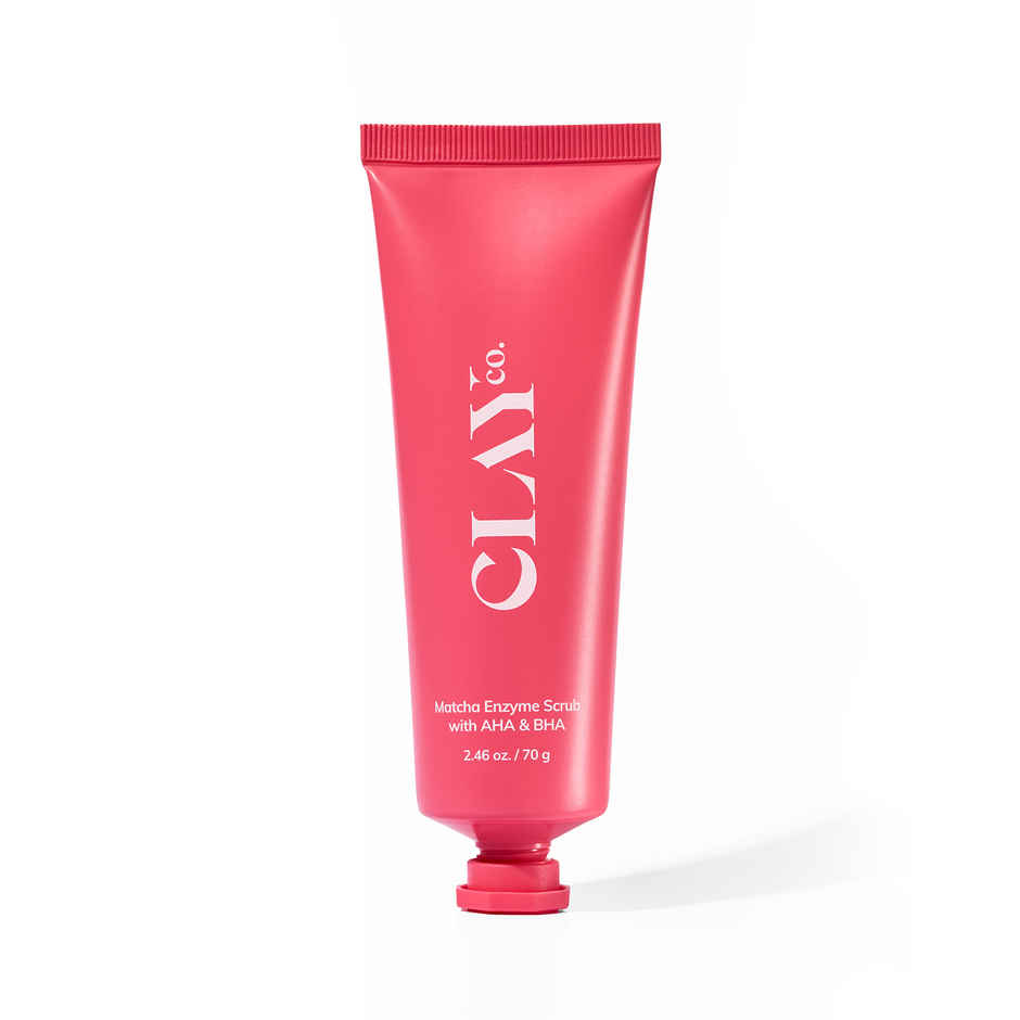 Clayco Matcha Enzyme Scrub For Dead Skin Removal