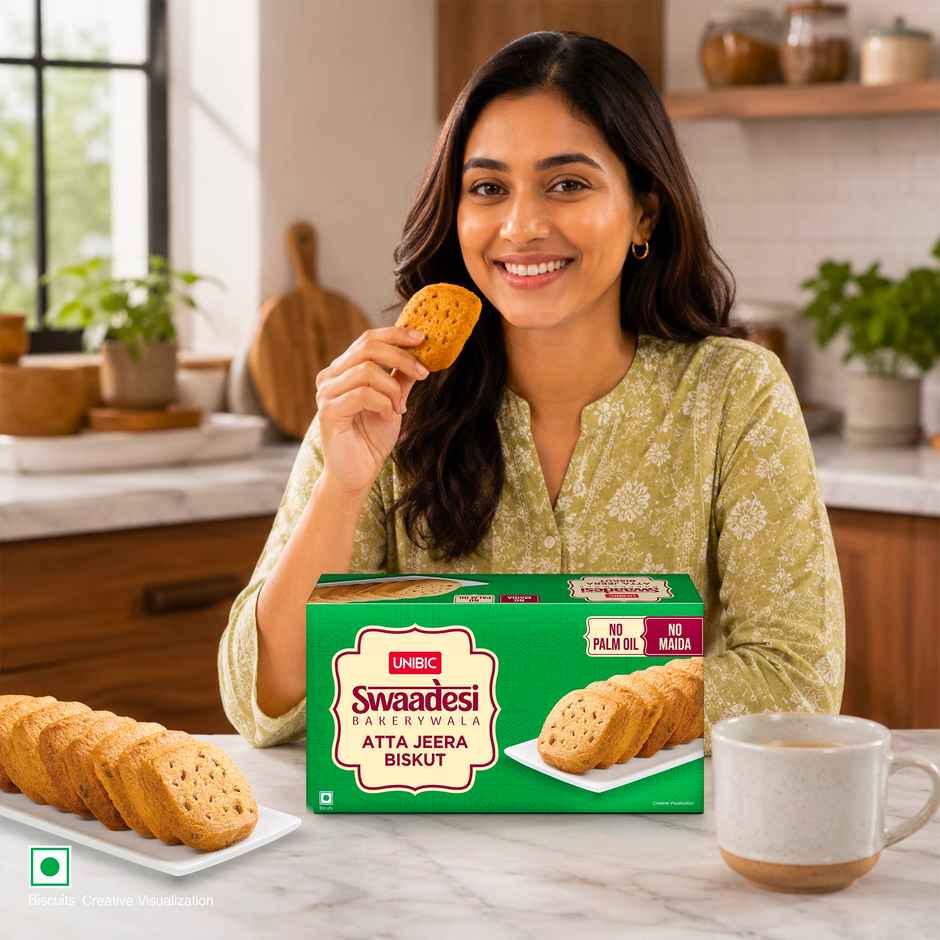 UNIBIC Swaadesi Jeera Bakery Biskut | No Maida| |No Palm Oil