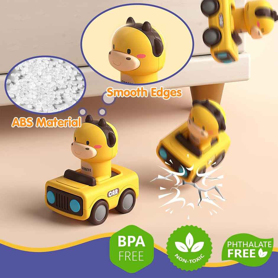 Kidology Press & Go Car Toys | Friction Car & Baby Toys | Kids Birthday Gift