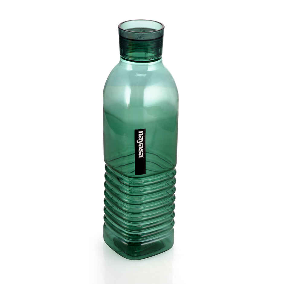 Nayasa Dorino Plastic Water Bottle 1000 ml BPA Free Fridge Bottle | Green