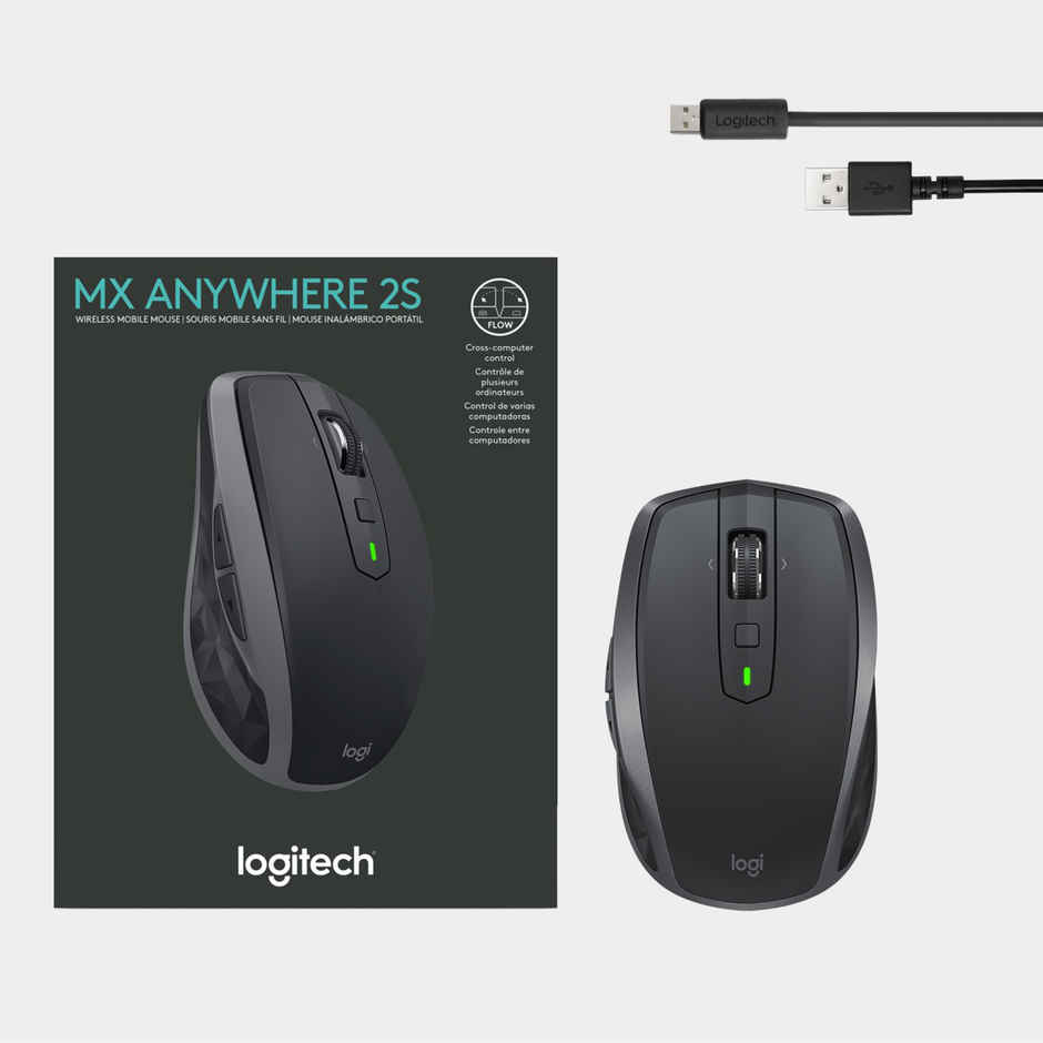 Logitech Mx Anywhere 2S Bluetooth Edition Wireless Mouse