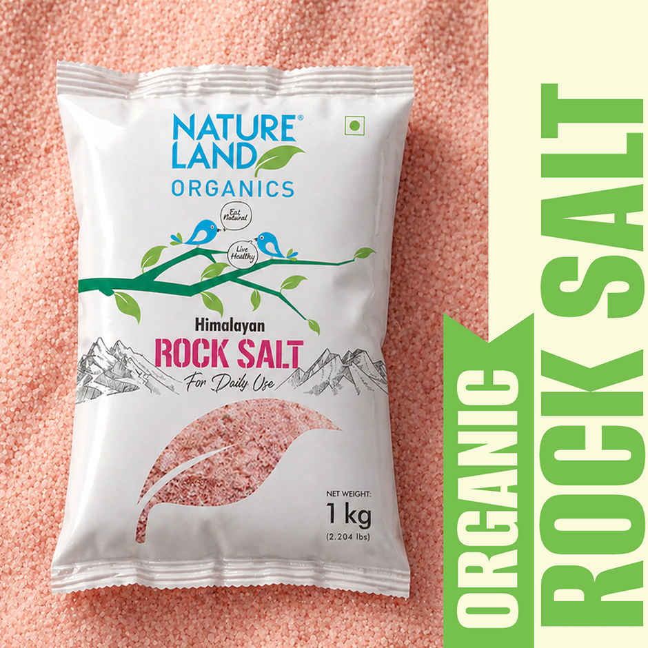 Natureland Organics Himalayan Pink Rock Salt