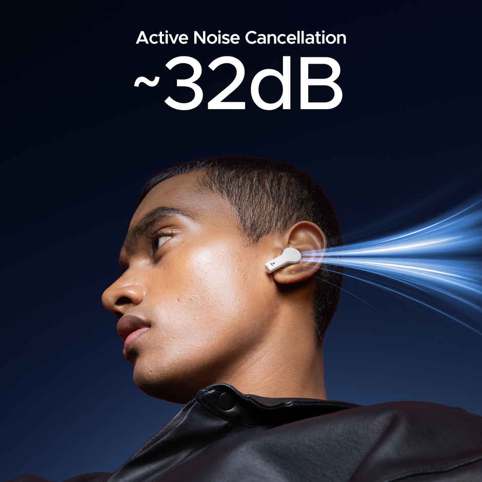 boAt Nirvana Space With 360 Spatial Audio, Anc(~32Db), 100Hrs Playback, Asap Charge