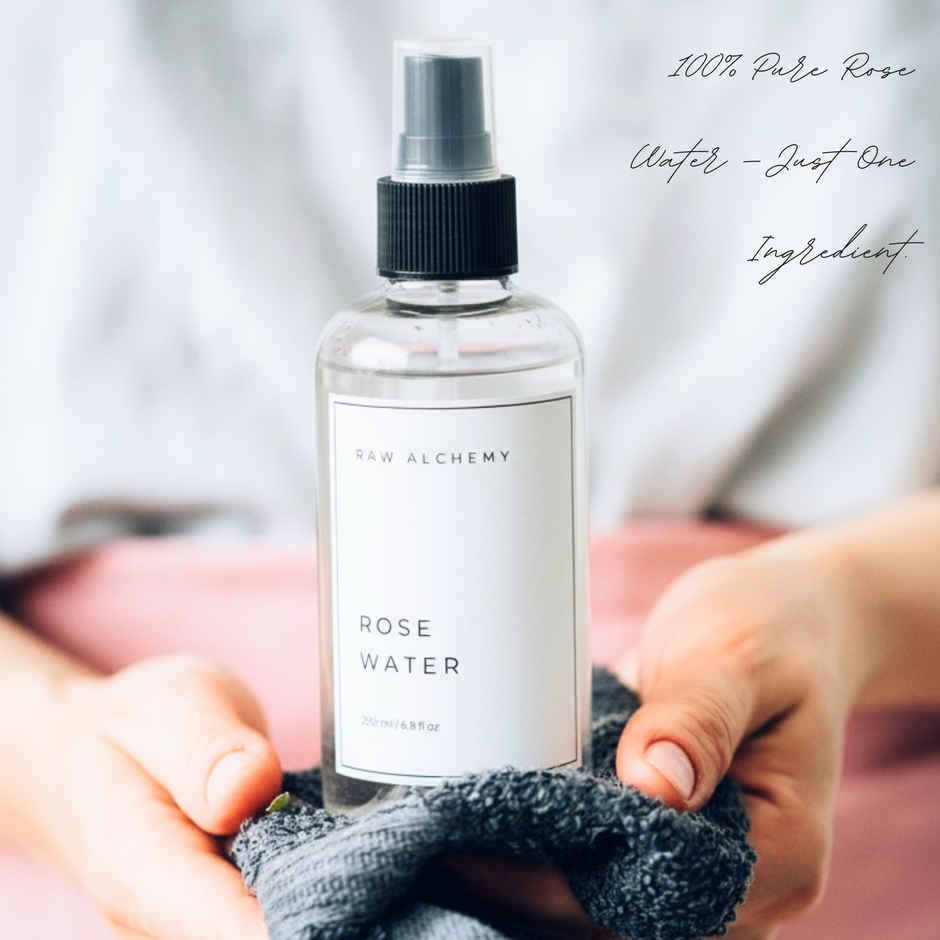 RAW ALCHEMY Steam Distilled Rose Water Toner