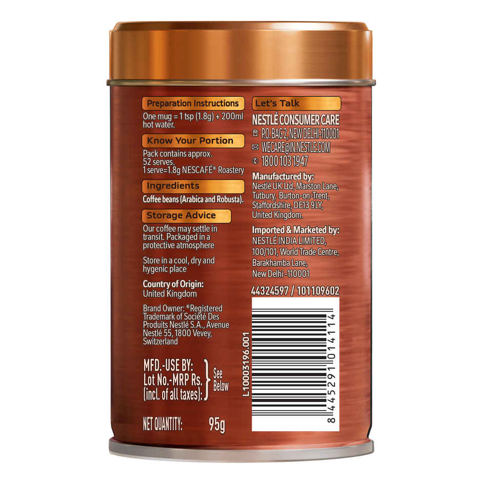 Nescafe Roastery Medium Roast Instant Coffee