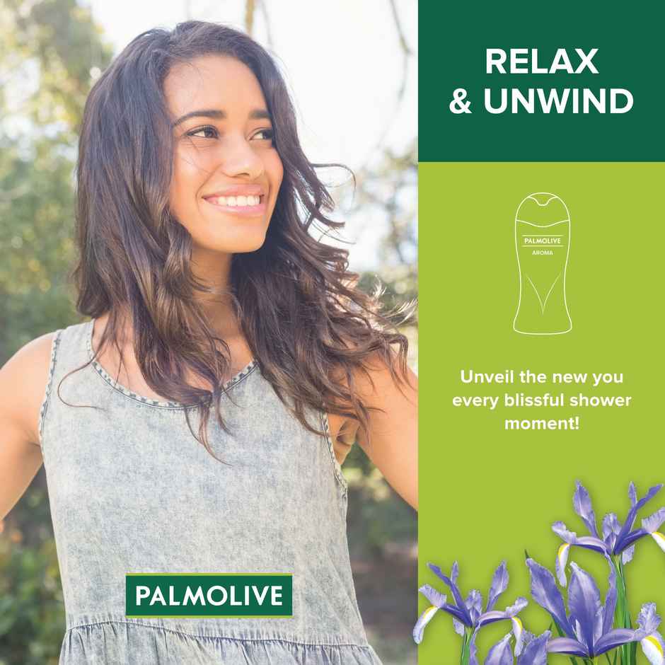 Palmolive Aroma Absolute Relax Shower Gel (Free Loofah)