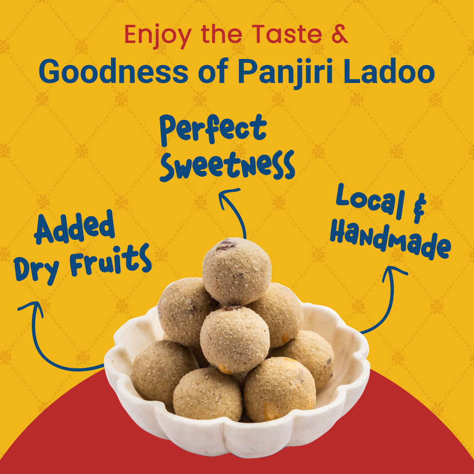 Chokhi Dhani Panjiri Ladoo