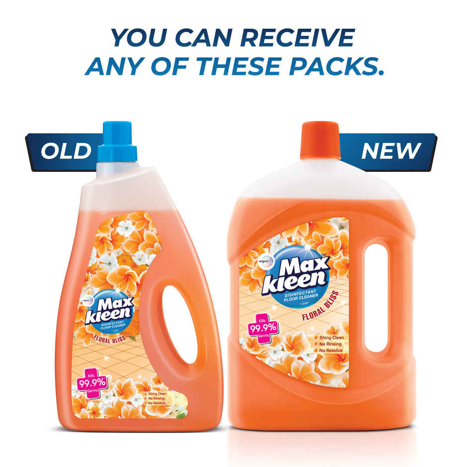 Maxkleen Floral Bliss Disinfectant Floor Cleaner | Can