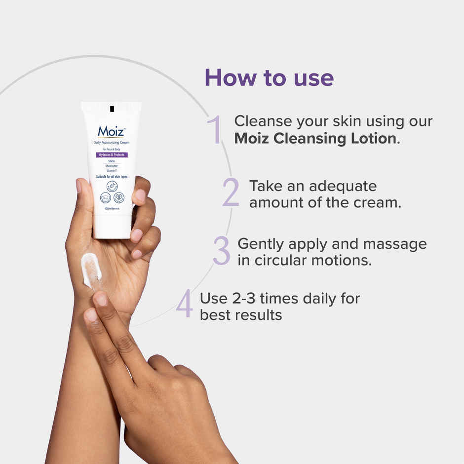 Moiz Daily Moisturizing Cream for Face & Body