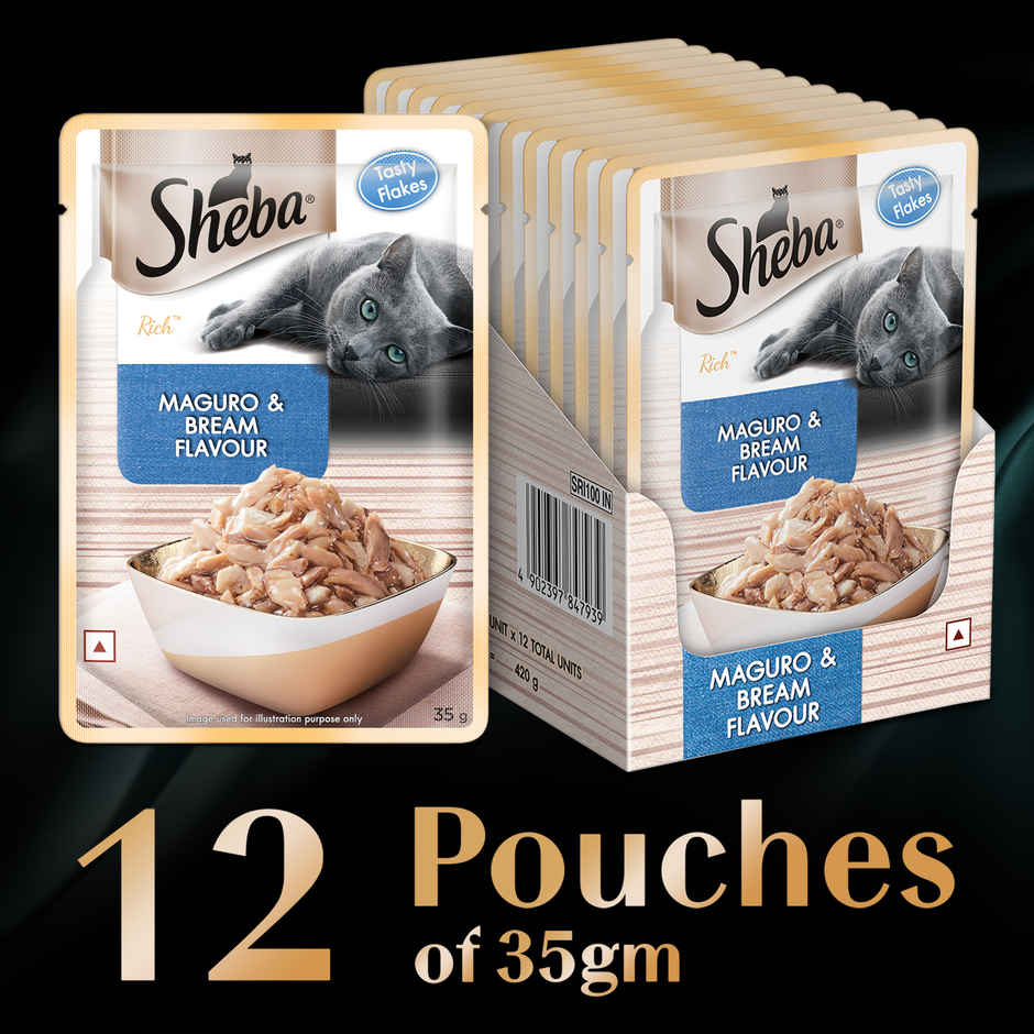 Sheba Rich Adult Maguro & Bream Flavour Wet Cat Food