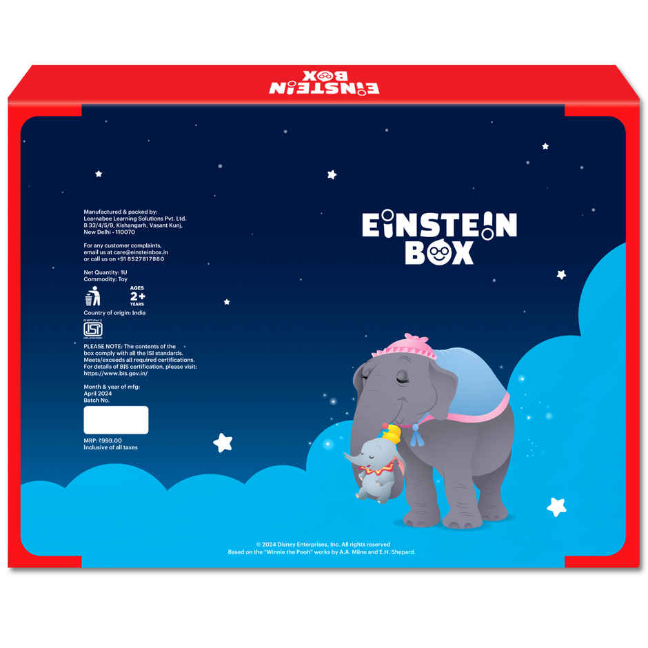 Einstein Box Featuring Disney For 3-Year Old Boys & Girls Educational Disney Toys/Gift