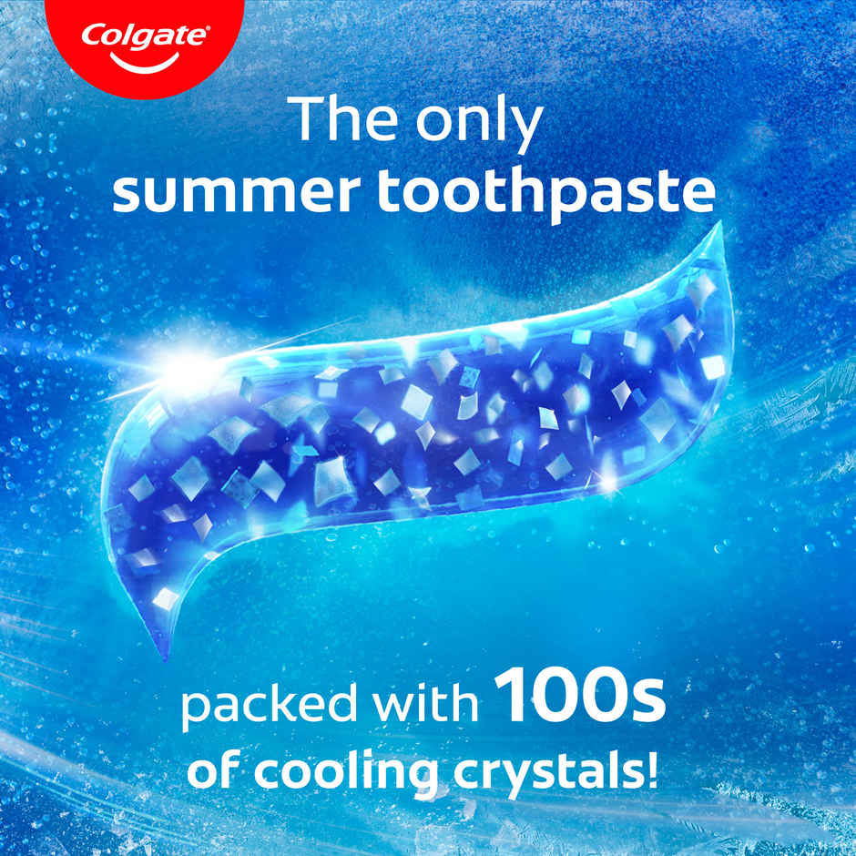Colgate MaxFresh Toothpaste Blue Gel with Menthol for Super Fresh Breath Peppermint Ice