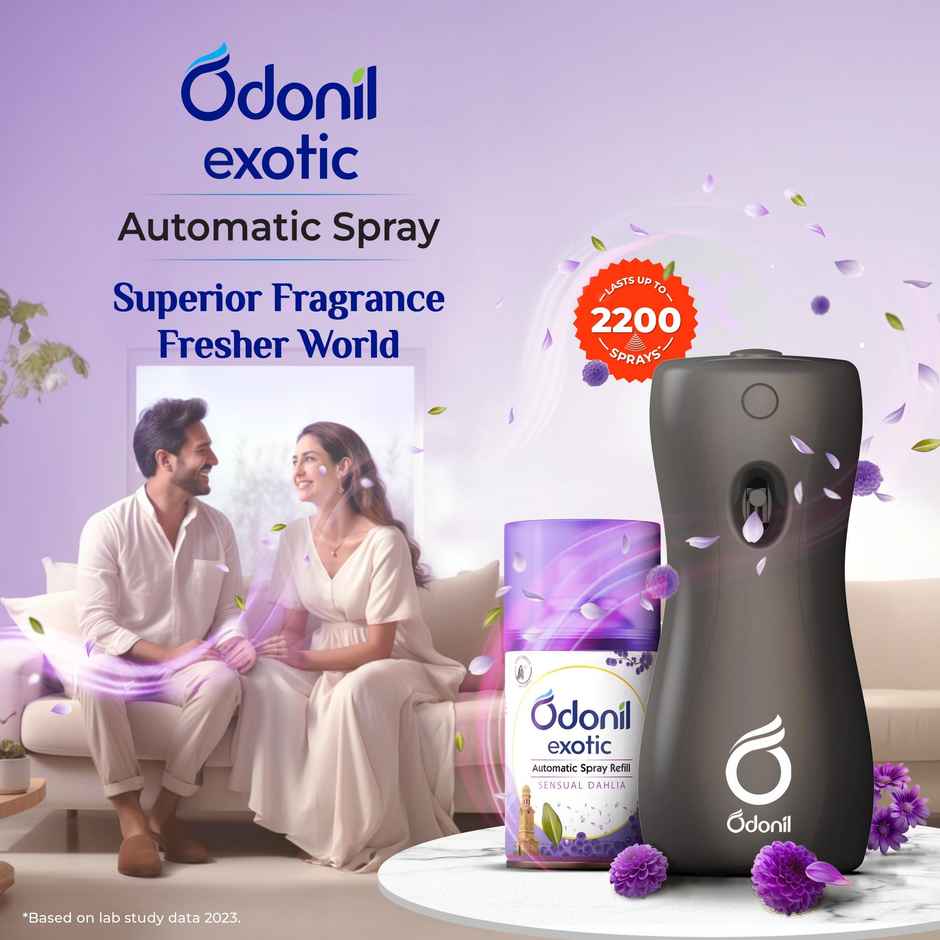 Odonil Exotic Sensual Dahlia Automatic Room Freshener Spray