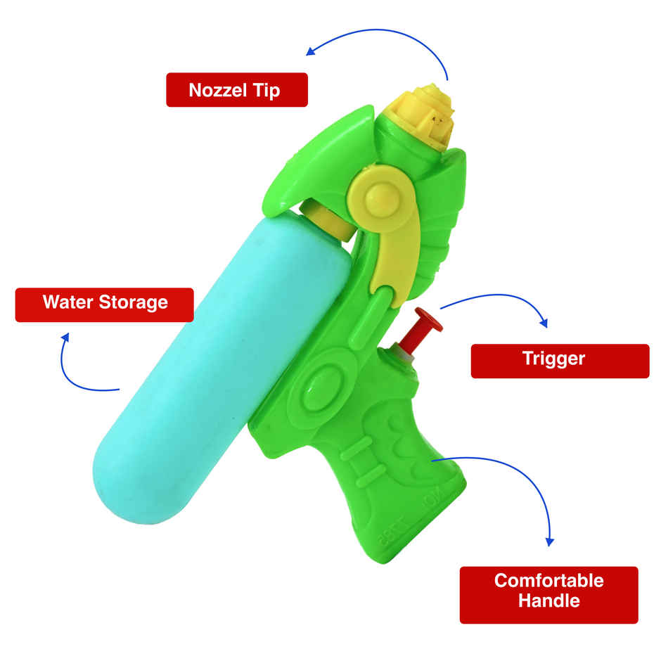 Water Toy Gun | Holi Pichkari | Yellow | Star Toys