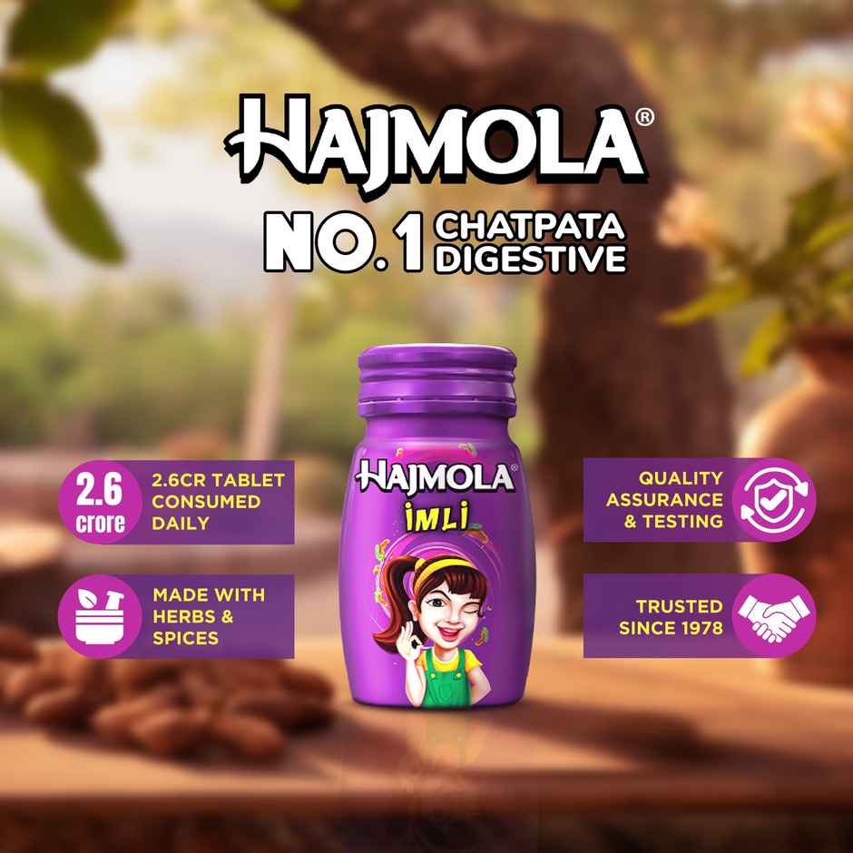 Dabur Hajmola Imli Digestive Tablets | Tangy & Zesty