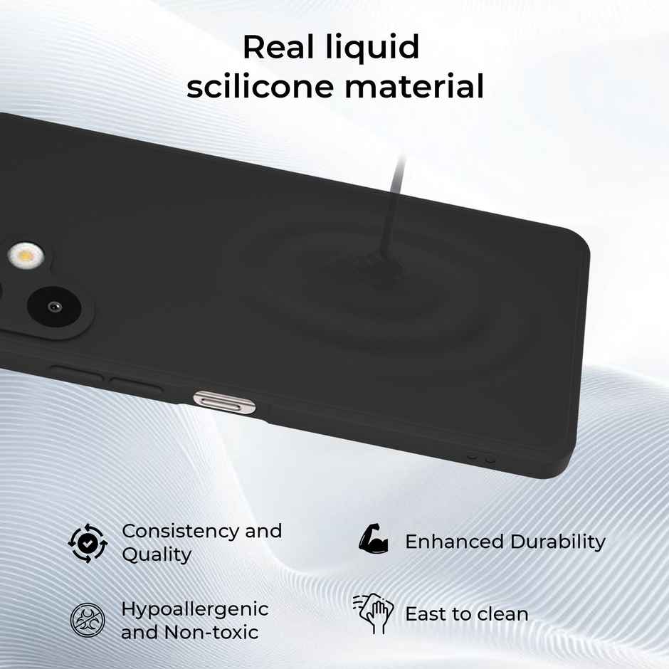 Artistque Case for Samsung Galaxy M06 5G | F06 5G Back Cover | Plain Liquid Silicone Cover