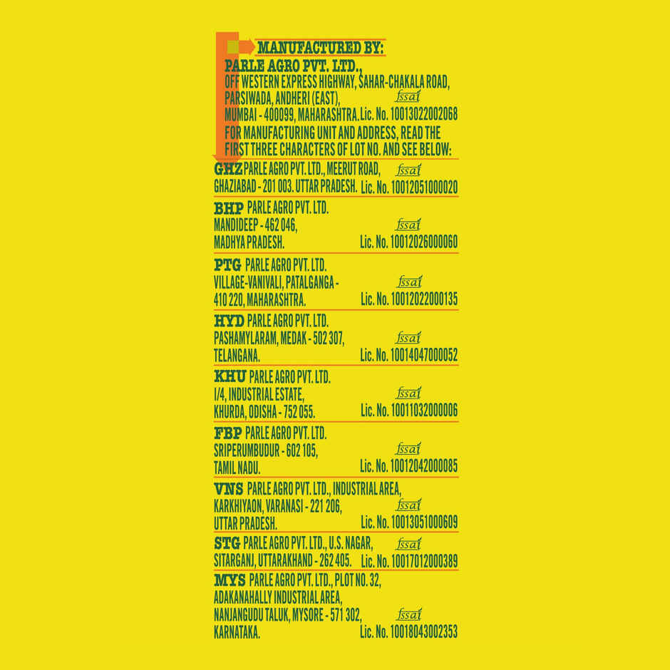 Frooti Mango Drink | Ready to Drink Beverage