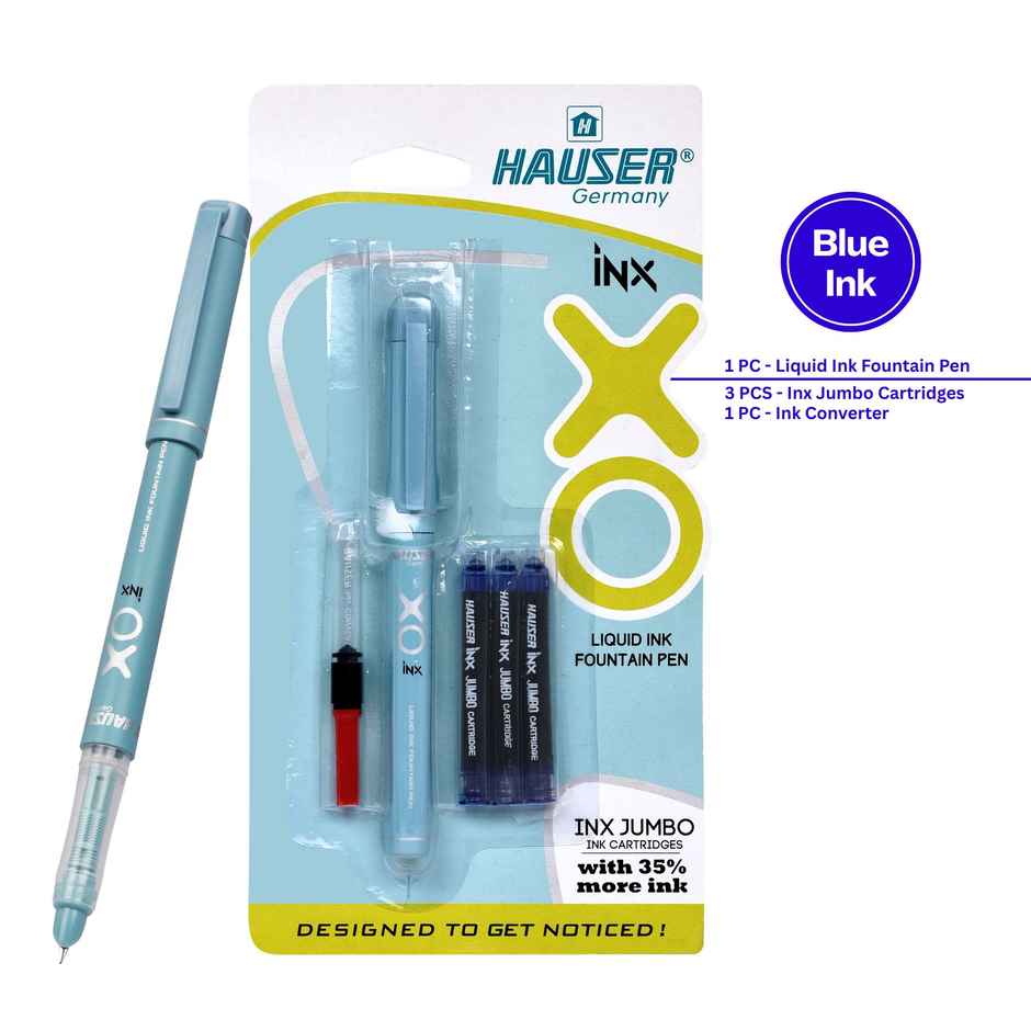 Hauser Xo Fountain Pen (Colour May Vary)