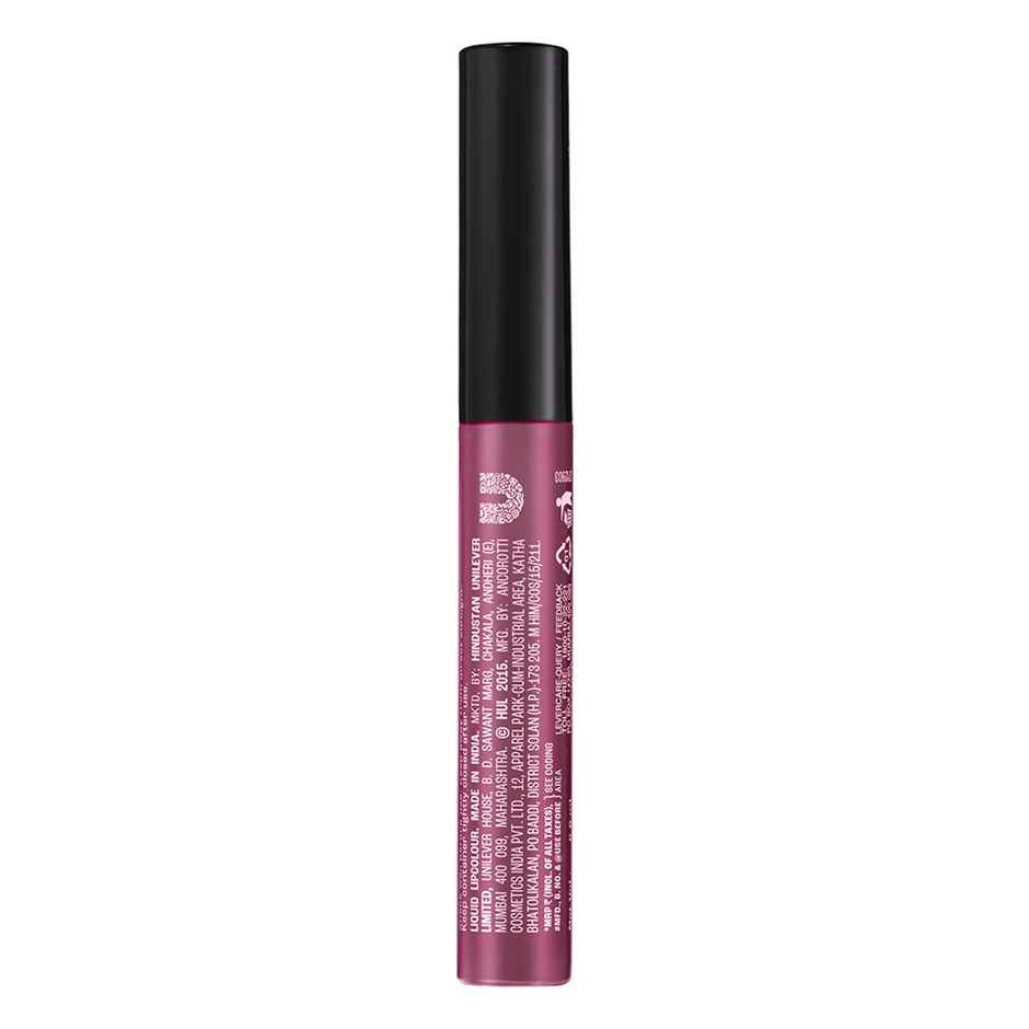 Lakme Forever Matte Liquid Lip, 16hr Lipstick, Lightweight & transferproof | Mauve Fling