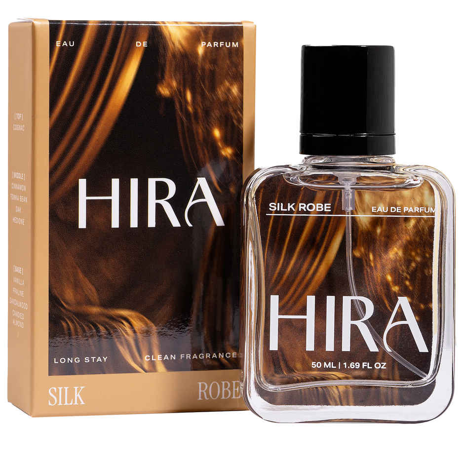 HIRA Silk Robe Eau De Perfume For Women | Cognac & Vanilla Notes