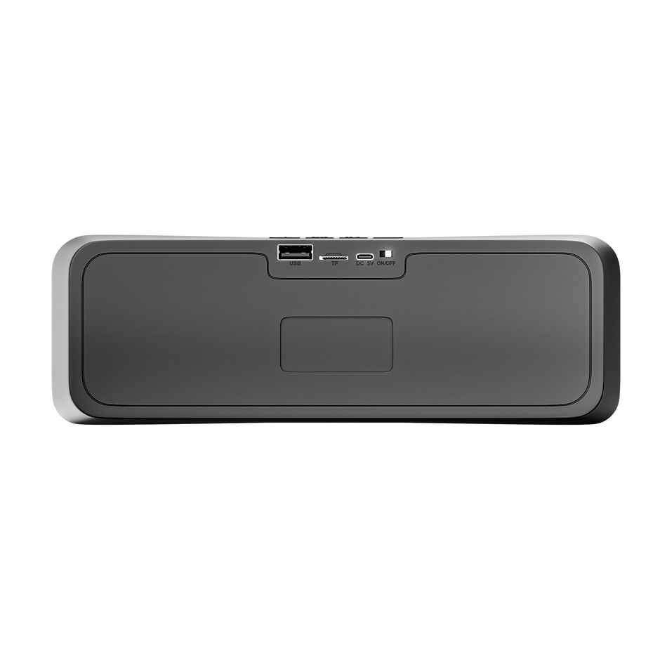 UBON 10W Bluetooth Soundbar | Up To 10 hours Playtime | BT v5.3 | RGB Lights | Black | Multi Connectivity